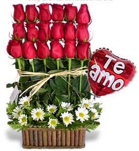 Arreglo vertical más globo $27.990.-
